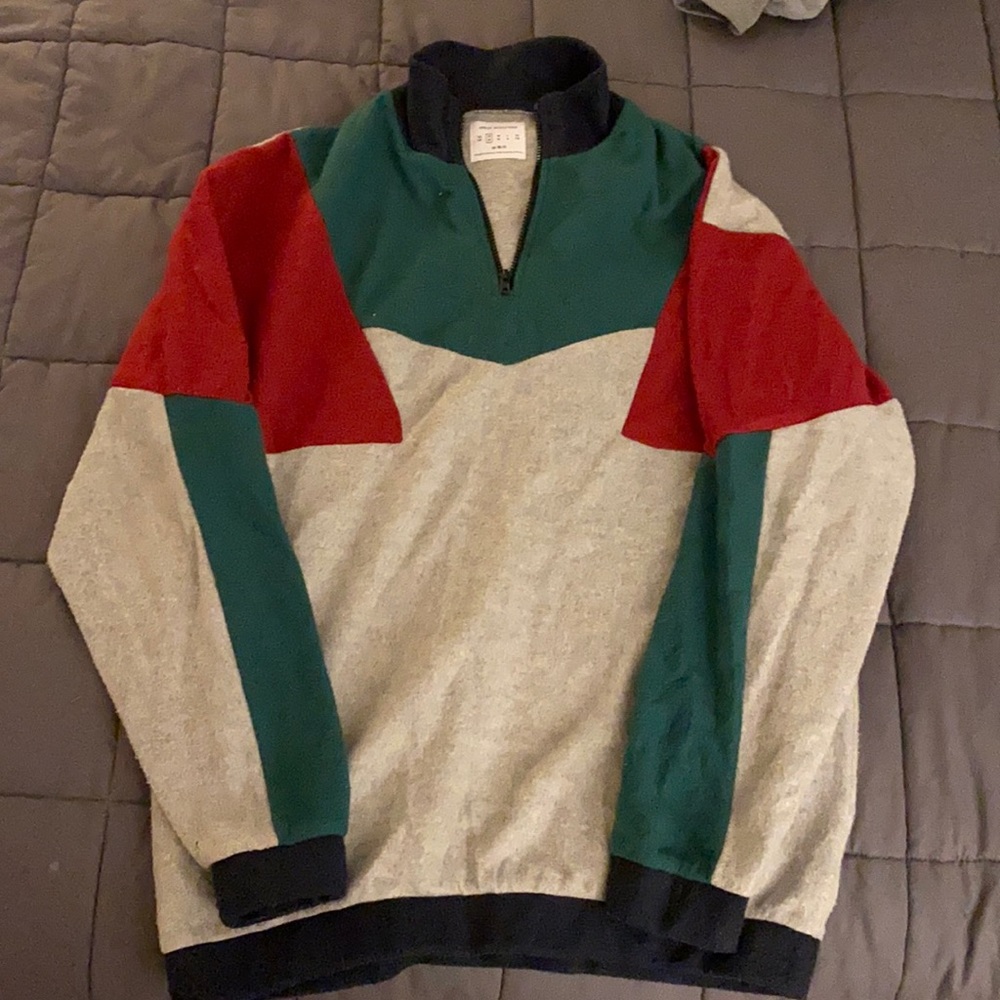 UO quarter zip fleece sweater